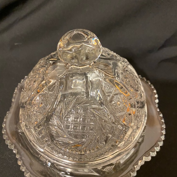 Vintage LE Smith Glass Dome Dish - Picture 4 of 6